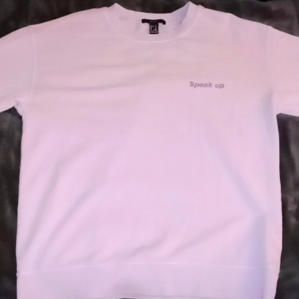 Lavender crew neck